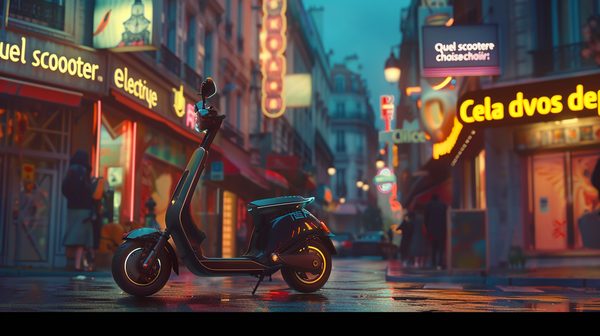 Quel scooter électrique choisir : cela dépend de vos besoins